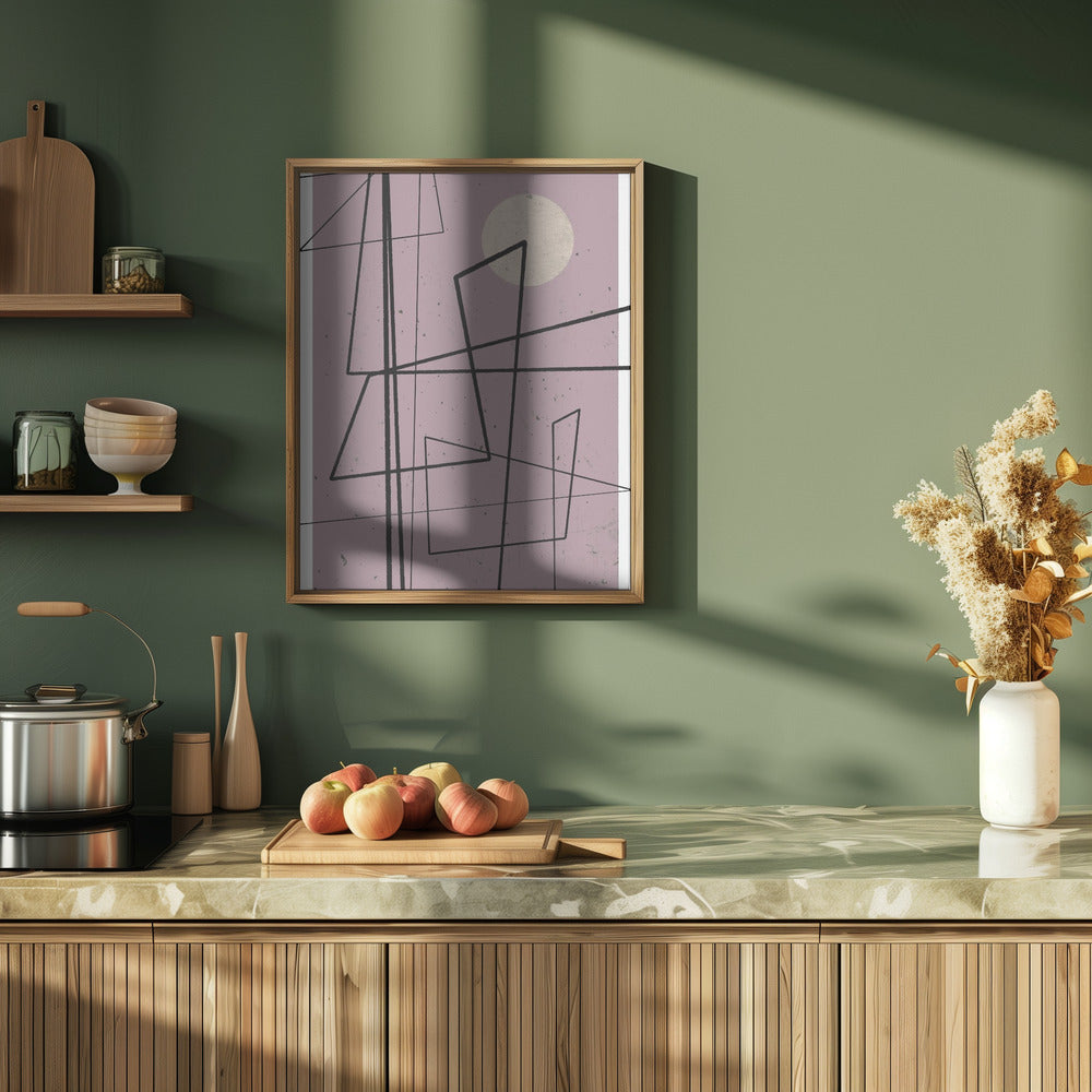 Angular Lines no 13 Poster